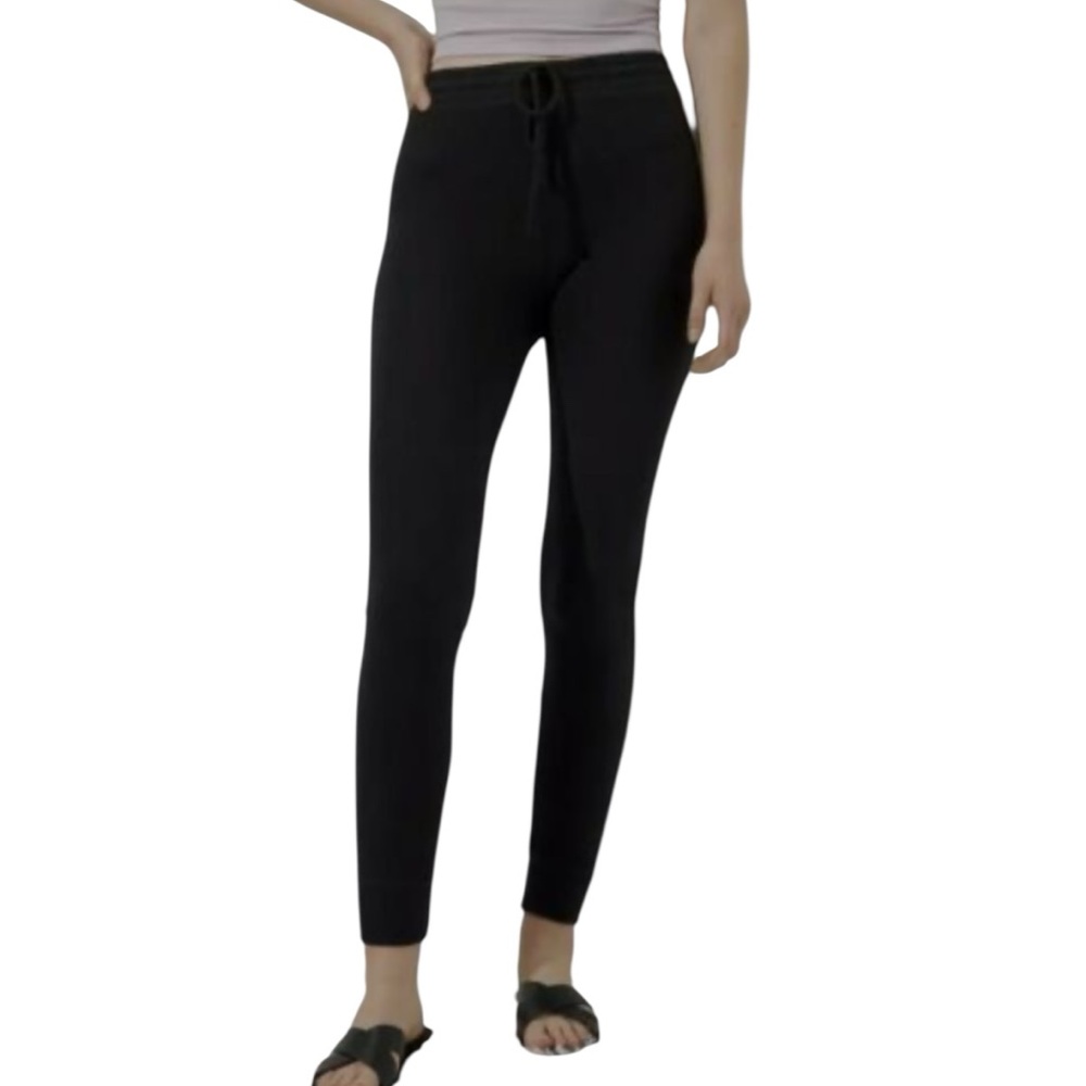 American Eagle AE Black Super Hi Rise Plush Legging